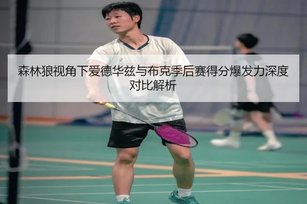森林狼视角下爱德华兹与布克季后赛得分爆发力深度对比解析